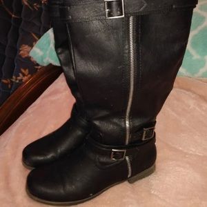 Just below the knee boots